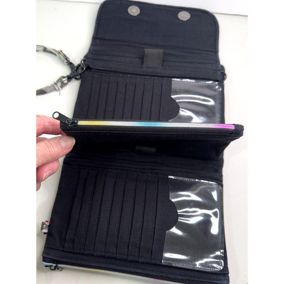 JuJuBe x Happi Hippo Custom Clutch Organizer Wristlet Wallet Unicorns Rainbows - Picture 7 of 11